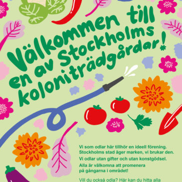 Stockholms Koloniträdgårdar – Till alla kolonister